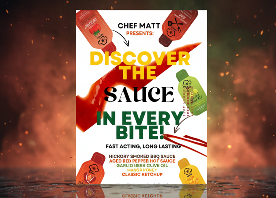 THC-infused sauces including BBQ sauce, hot sauce, ketchup, honey and herb olive oil
