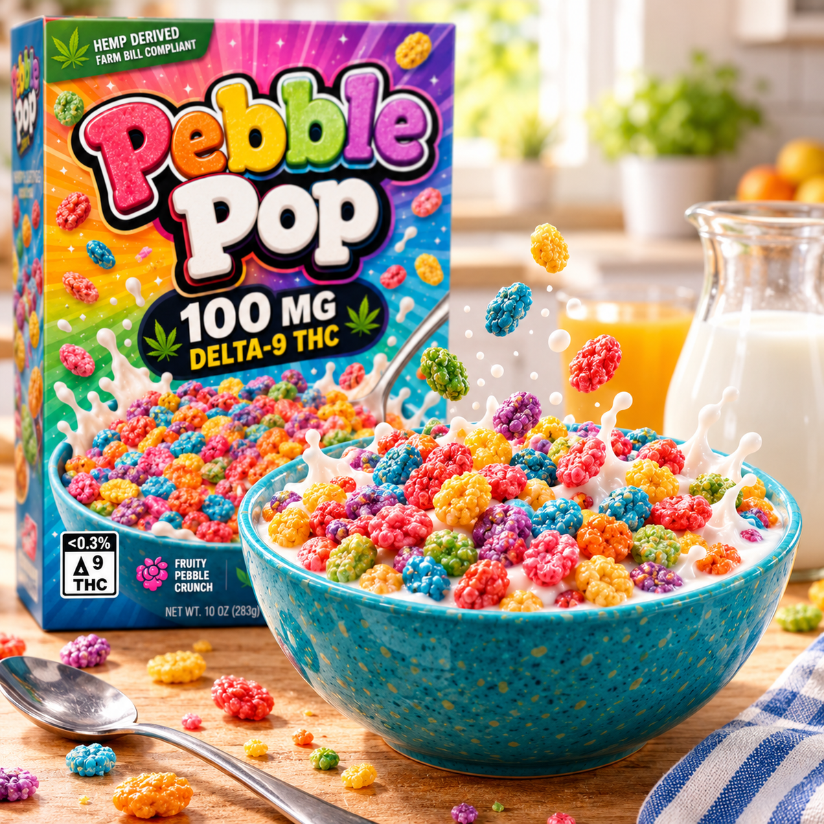 Pebble Pop: Chef Matt's Fruity THC Cereal, Explained