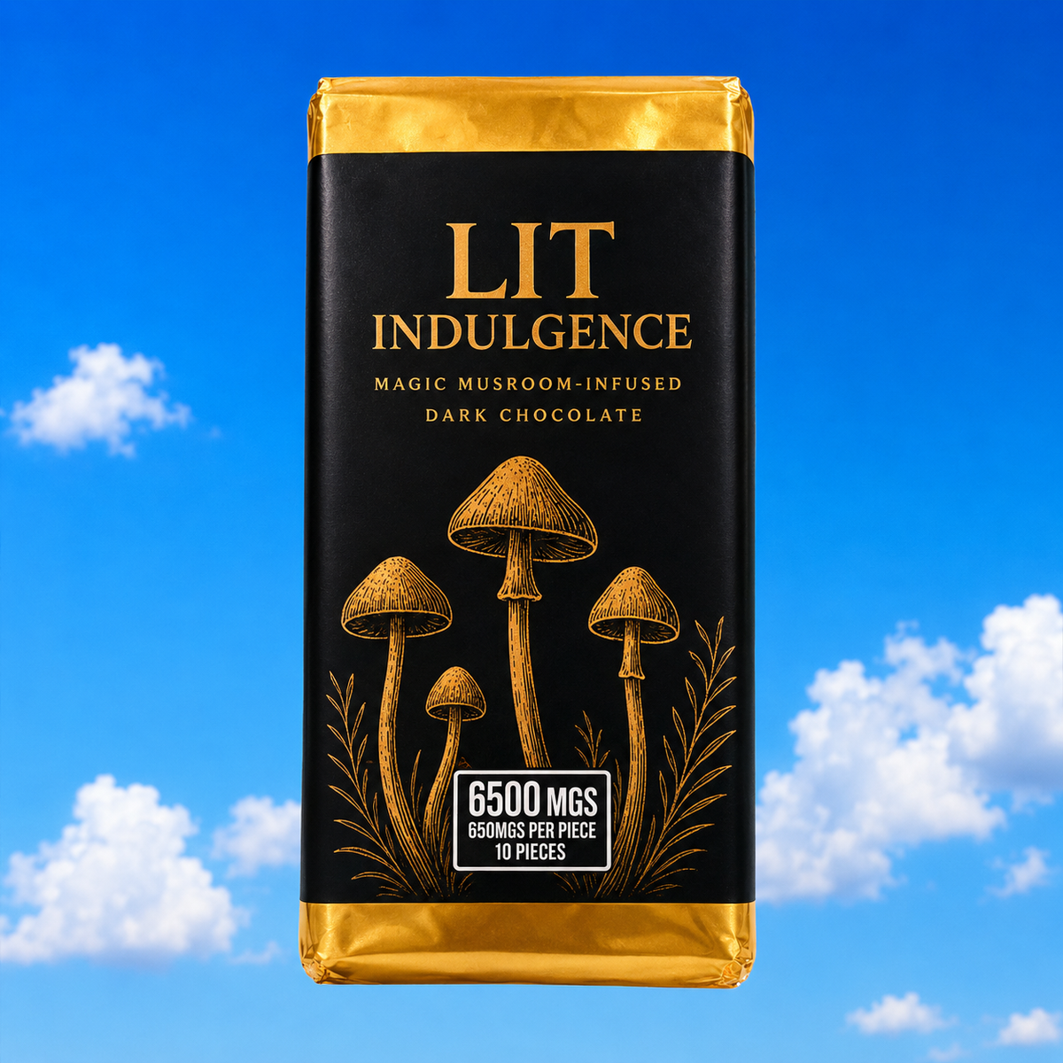 Chef Matt Dark Chocolate Mushroom Bar, small-batch functional mushroom chocolate
