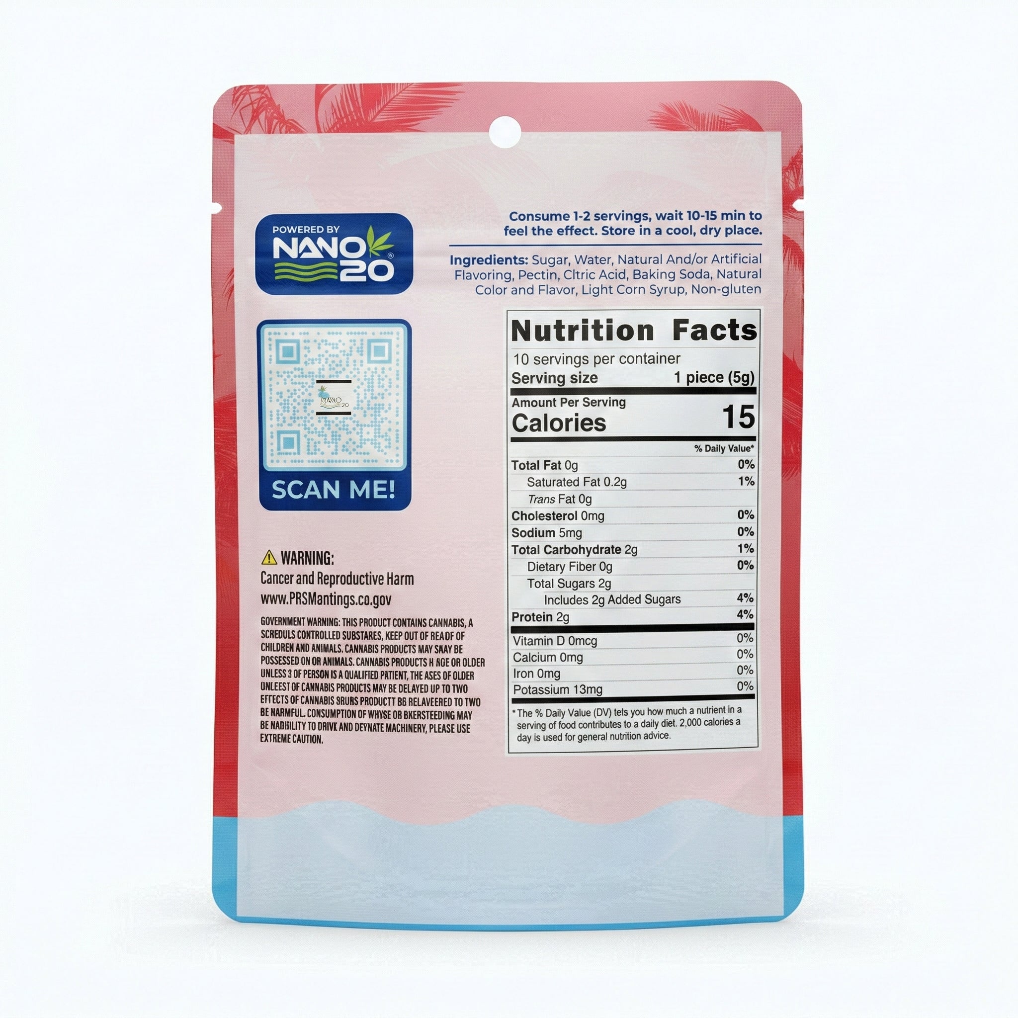 Mixed Berry Cannabis-Infused Gummies – Fast Onset THC Candy