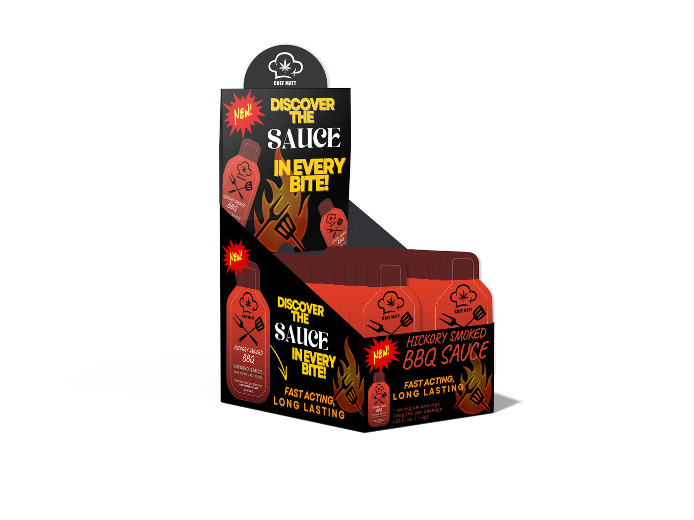 Chef Matt Store Cannabis Infused Hickory Smoked BBQ Sauce Bundle | THC BBQ sauce | gourmet cannabis sauces | infused smoked BBQ | cannabis cooking sauce