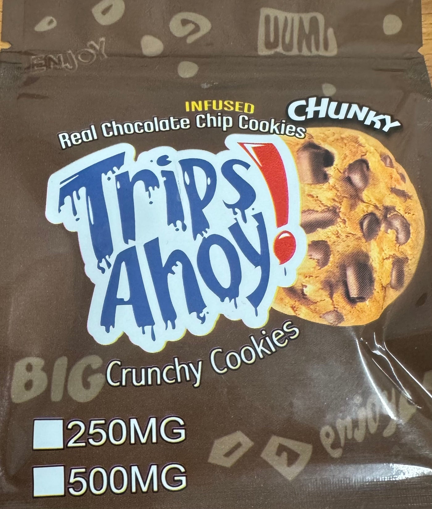 Cannabis-Infused Chunky Trips Ahoy Cookies
