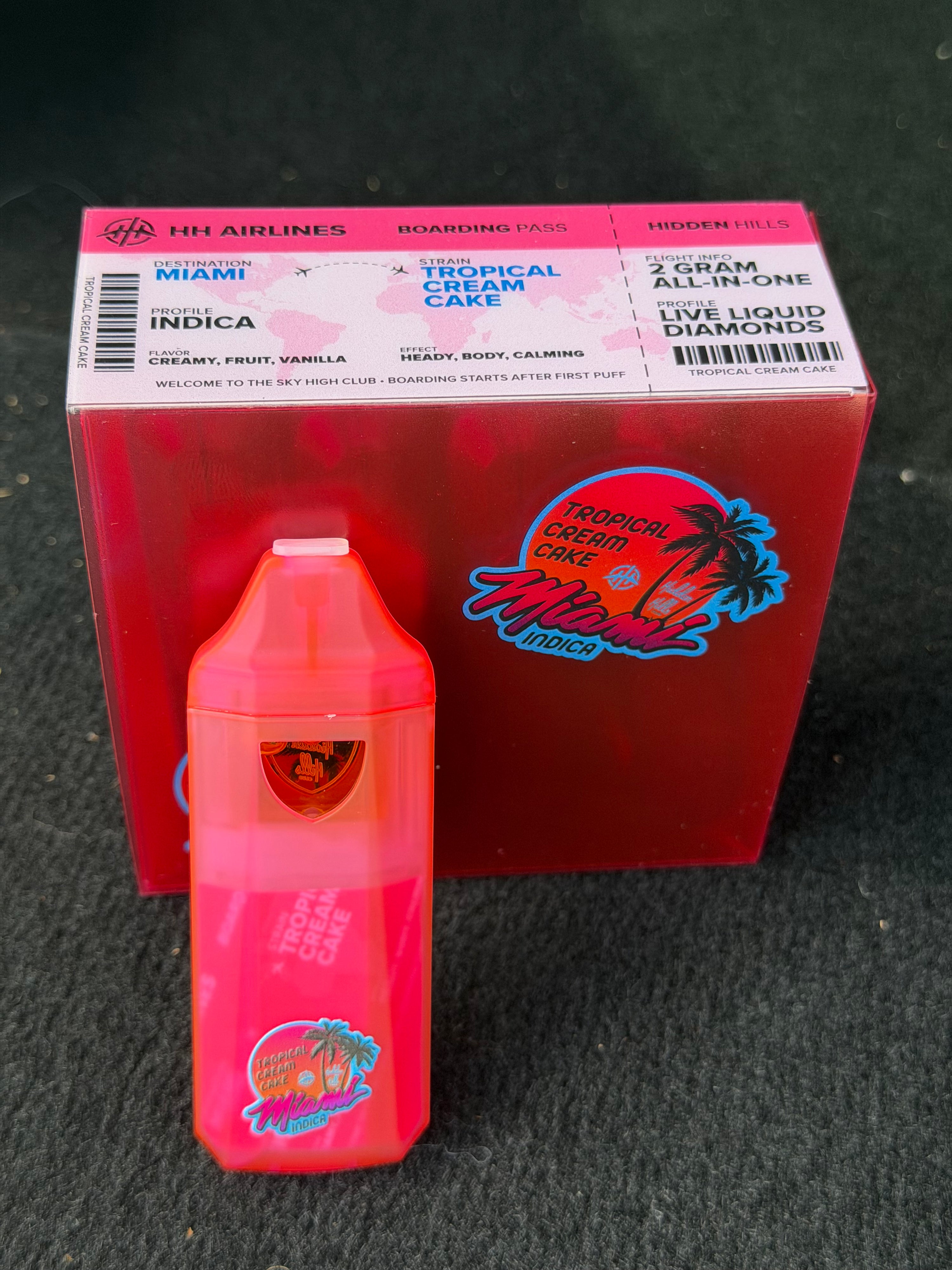 Tropical Cream Cake Indica Vape Pen | 2 Gram All-In-One