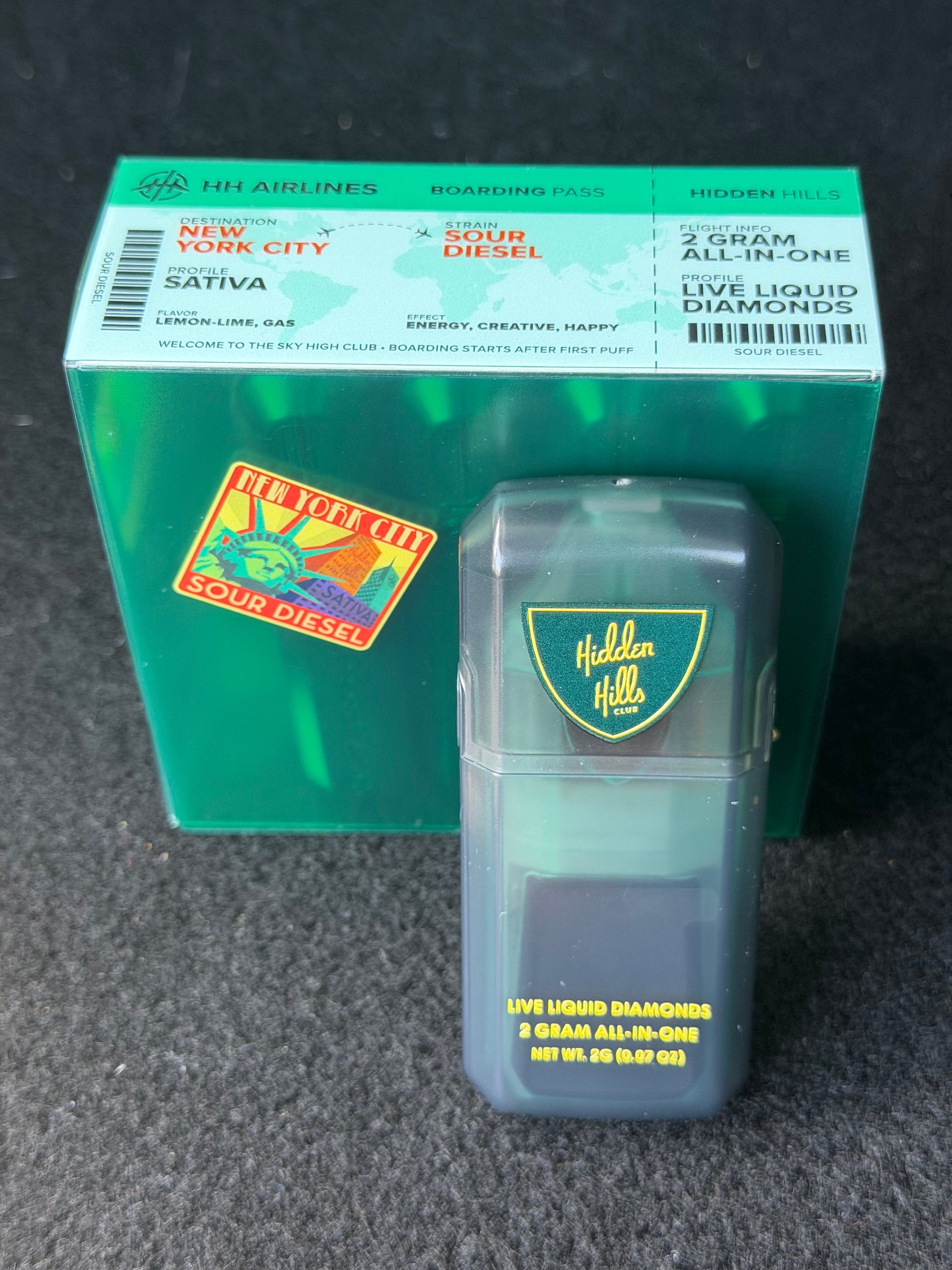 Sour Diesel Sativa Vape Pen | 2 Gram All-In-One