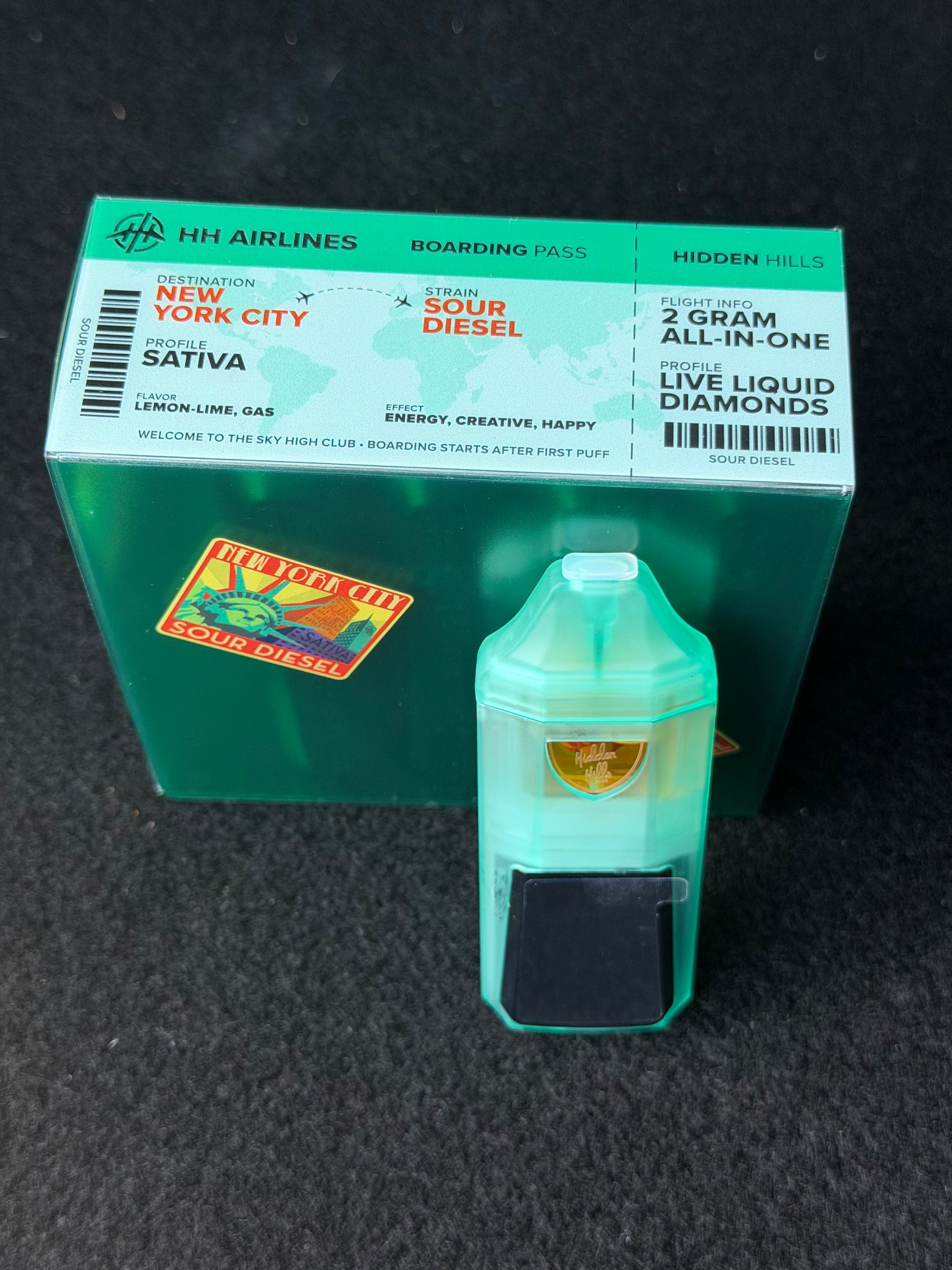 Sour Diesel Sativa Vape Pen | 2 Gram All-In-One