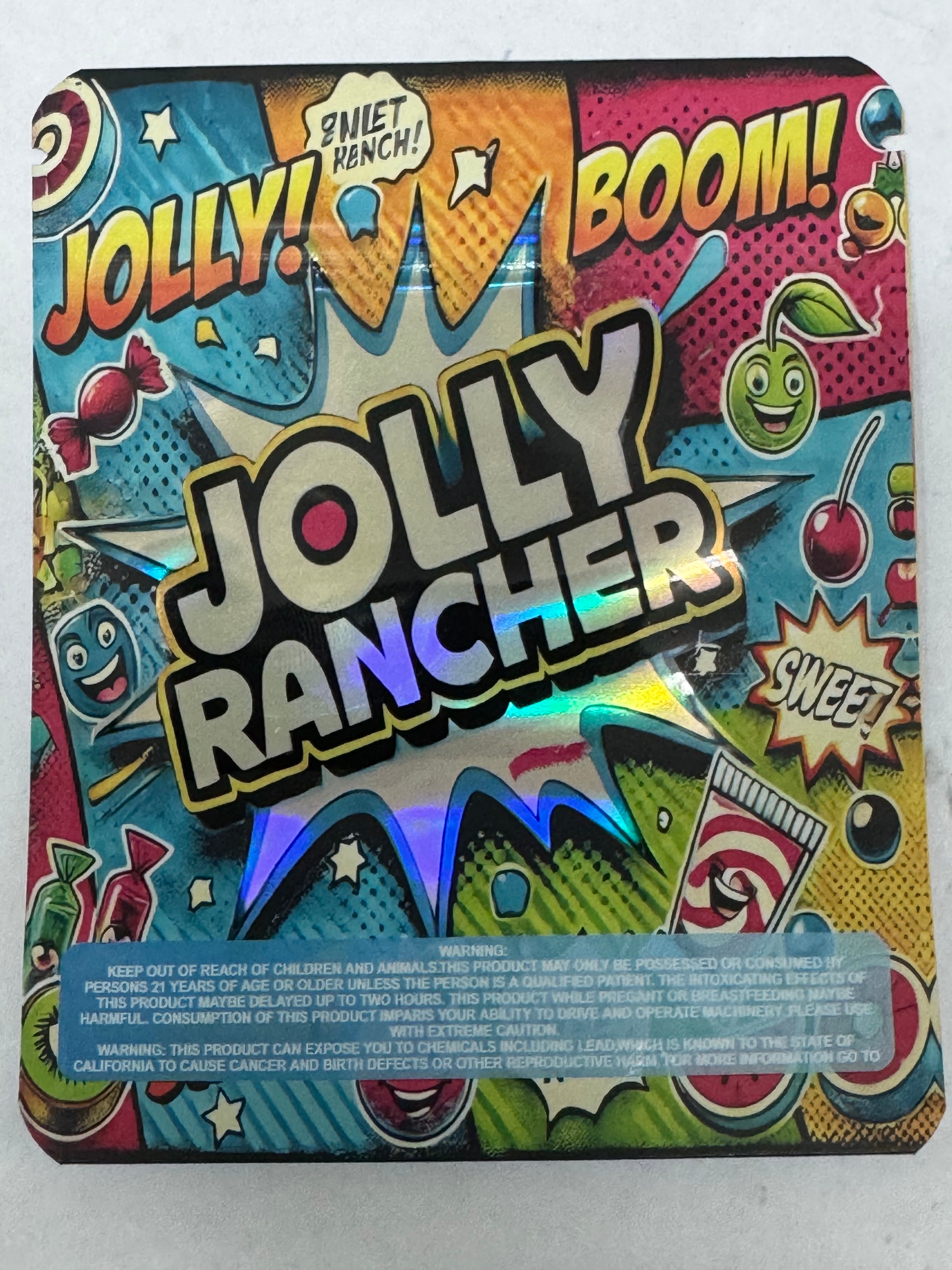 THC Jolly Rancher Candy | Cannabis Infused Watermelon Hard Candy