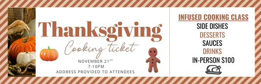 Cooking Class in Person $100