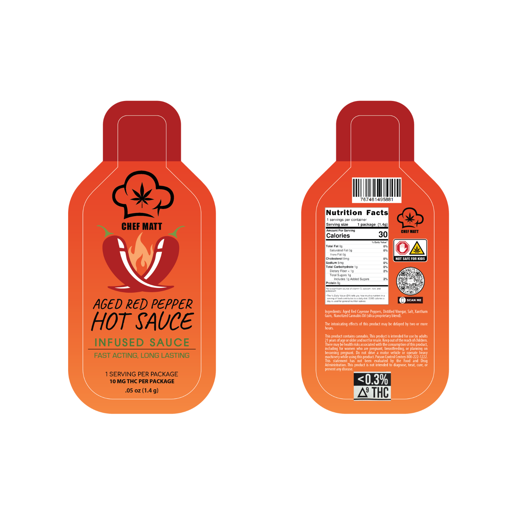 Chef Matt Store 5 Pack Hot Sauce | gourmet hot sauce bundle | spicy sauce gift pack