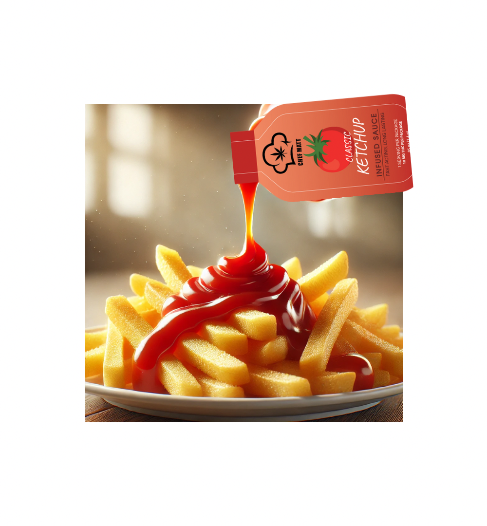Cannabis Infused Classic Ketchup THC Edible