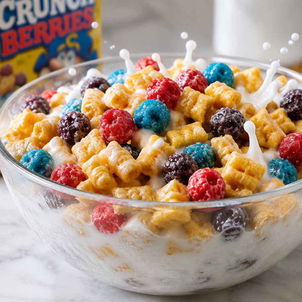 Lit Berry Blast Delta 9 cereal snack, alternate view