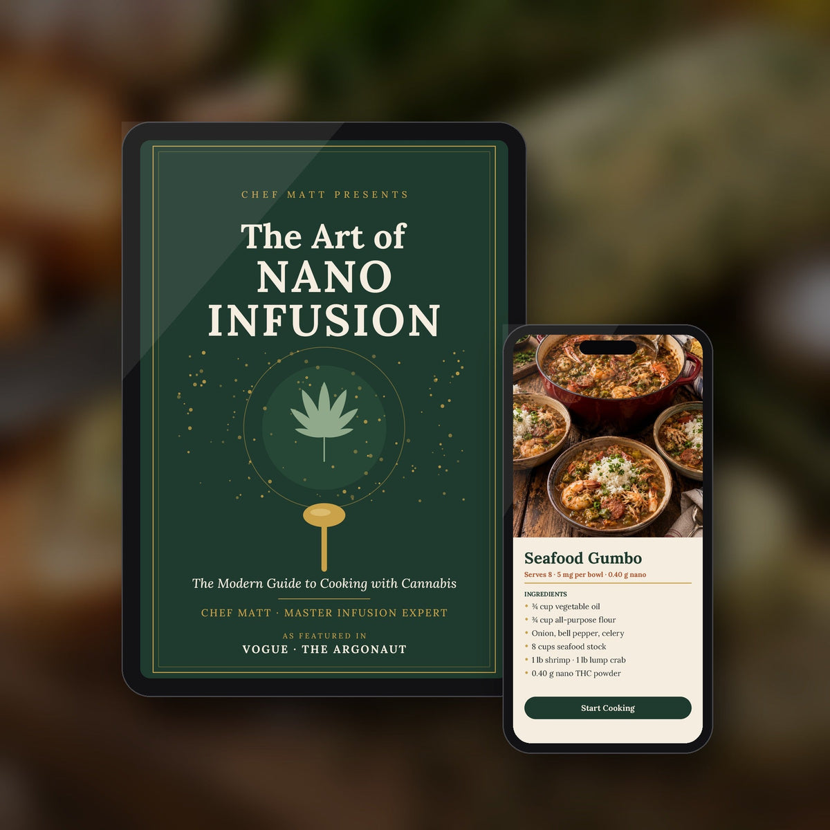 The Art of Nano Infusion ebook on tablet and phone